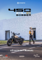 CFMOTO 450CL-C Bobber - Uzivatelsky manual SK 2025